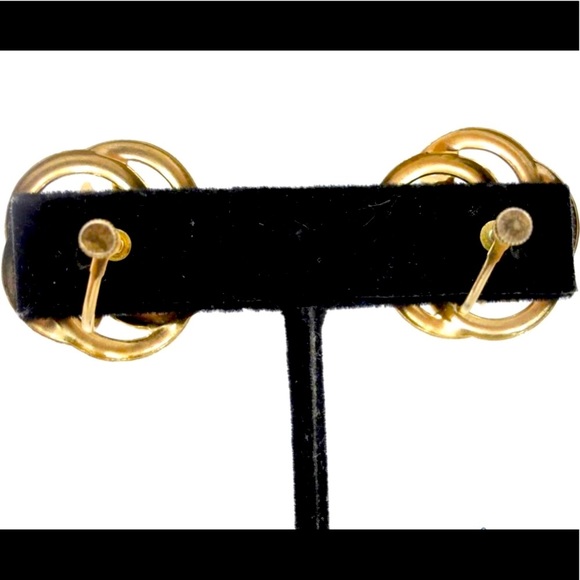 Vintage Van Dell 1/20 12K GF Necklace-Brooch & Earrings Green Rhinestones - Picture 5 of 11